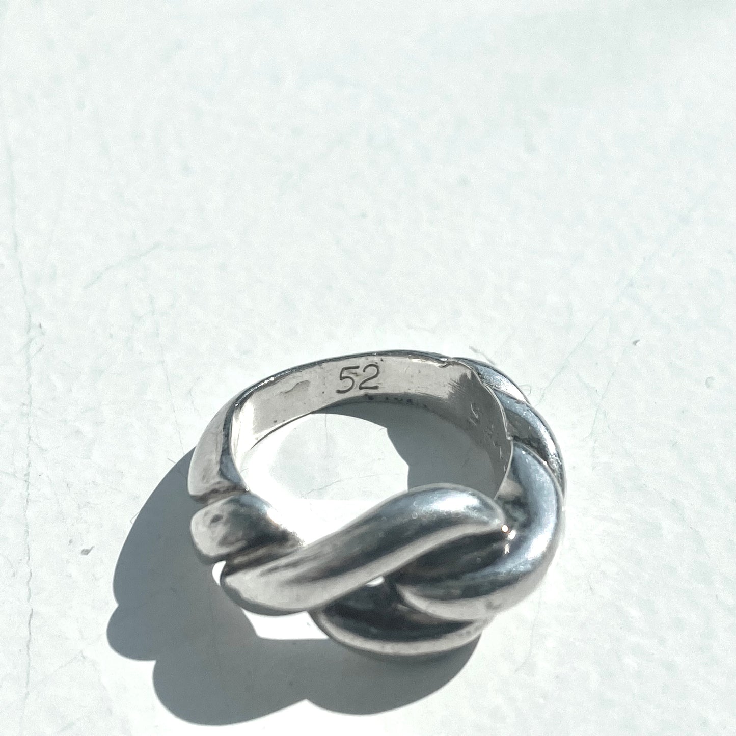 70s Hermès Torsard Ring vintage SV925