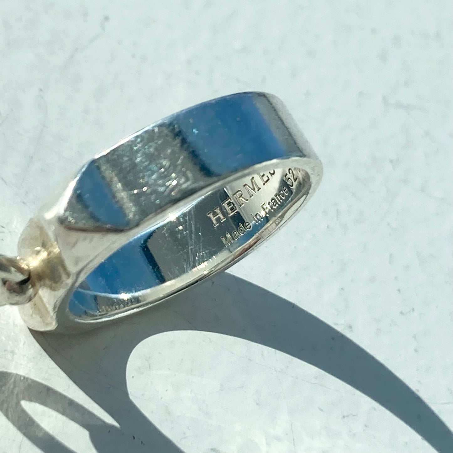 Hermès Collier de Chien ring PM SV925 vintage #12