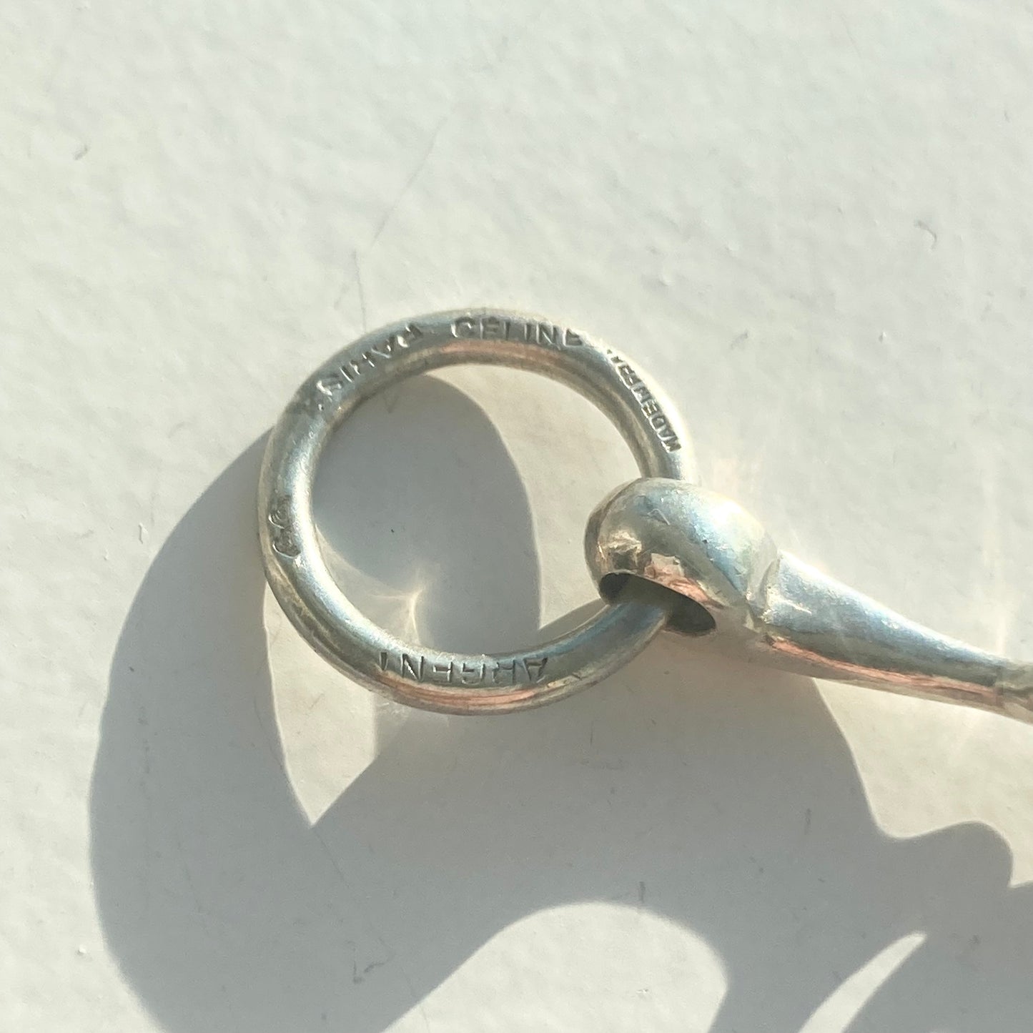 -60s Celine Horsebit chain bracelet SV800