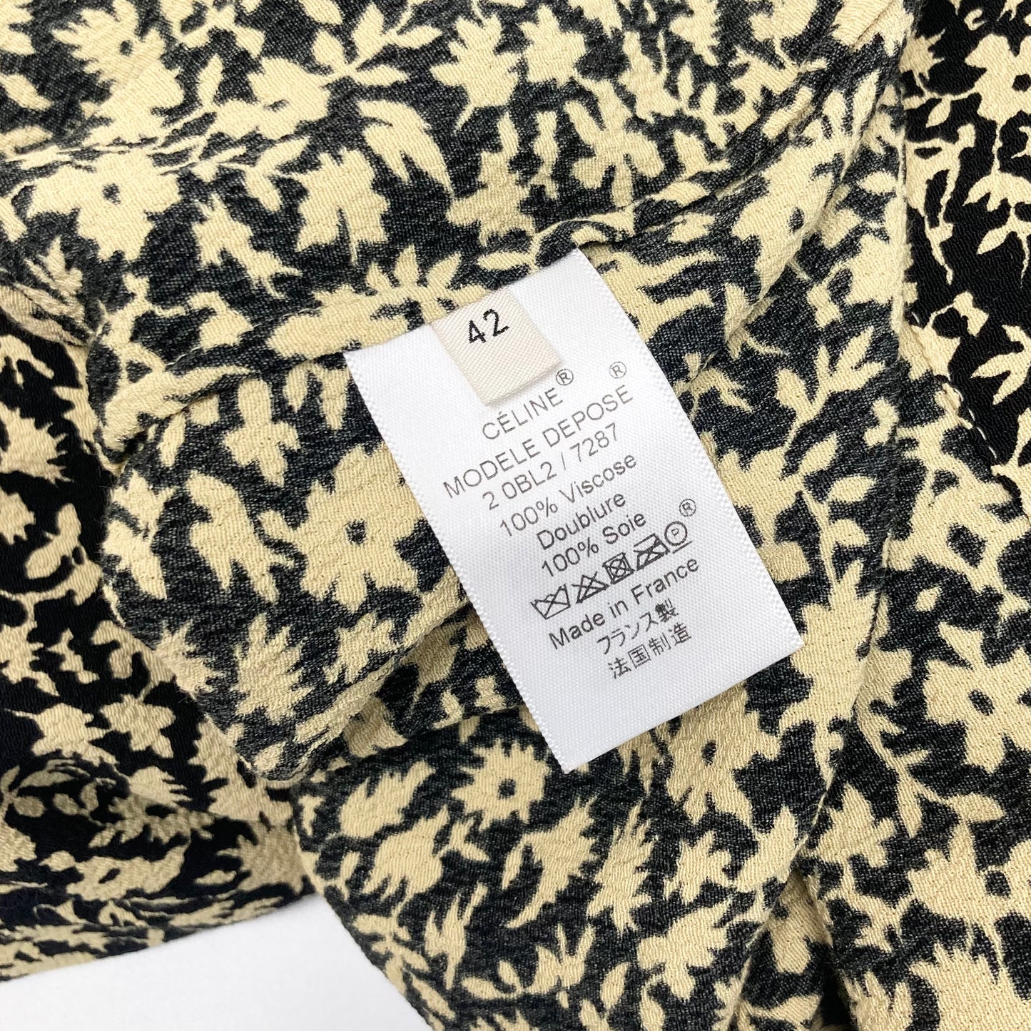 Pre-Fall2016 Celine by Phoebe Philo floral-printed shirt
