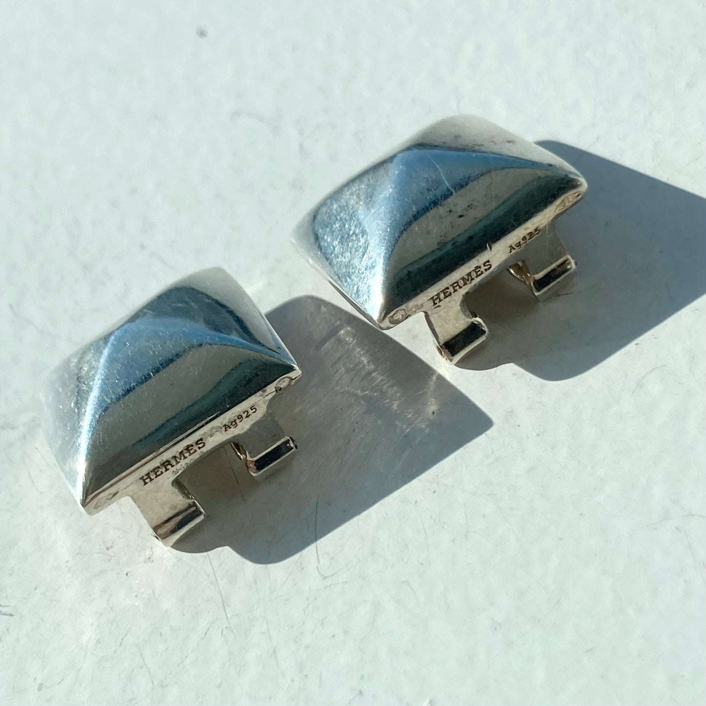 Hermès Medor earrings vintage SV925