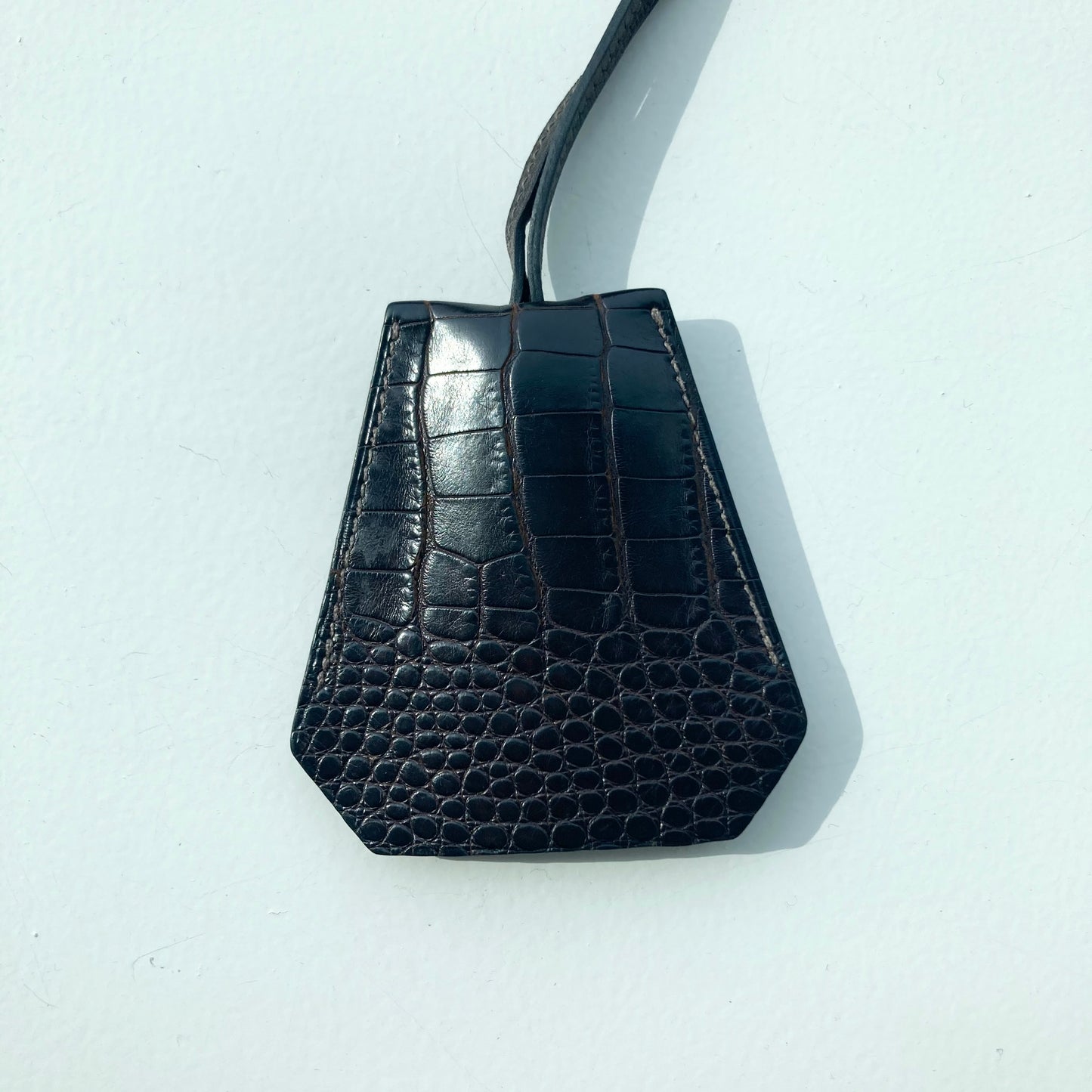 Fall2000 Hermes by Martin Margiela crochet alligator leather necklaces