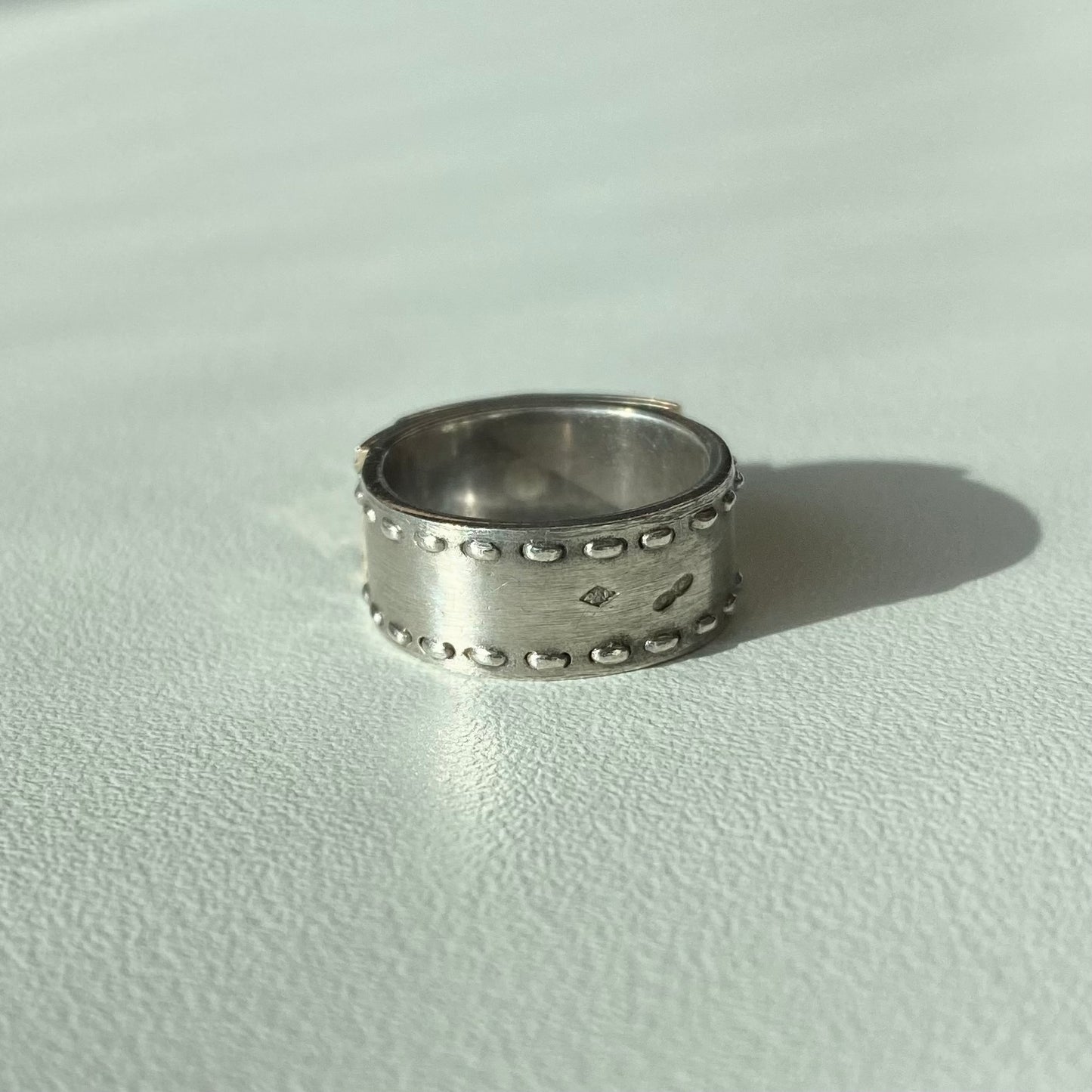 Hermès Kelly ring vintage SV925 AU750