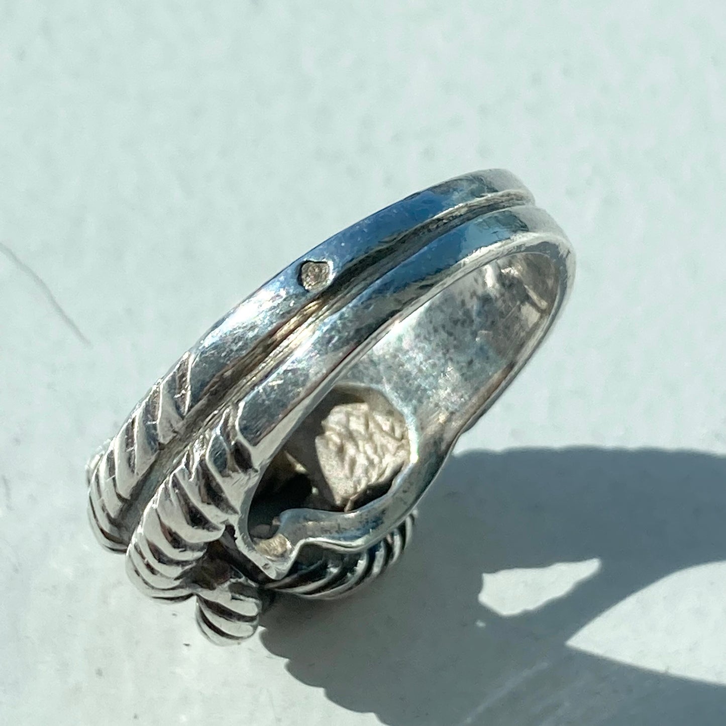 60-70s Hermès Audierne ring vintage SV800 #11