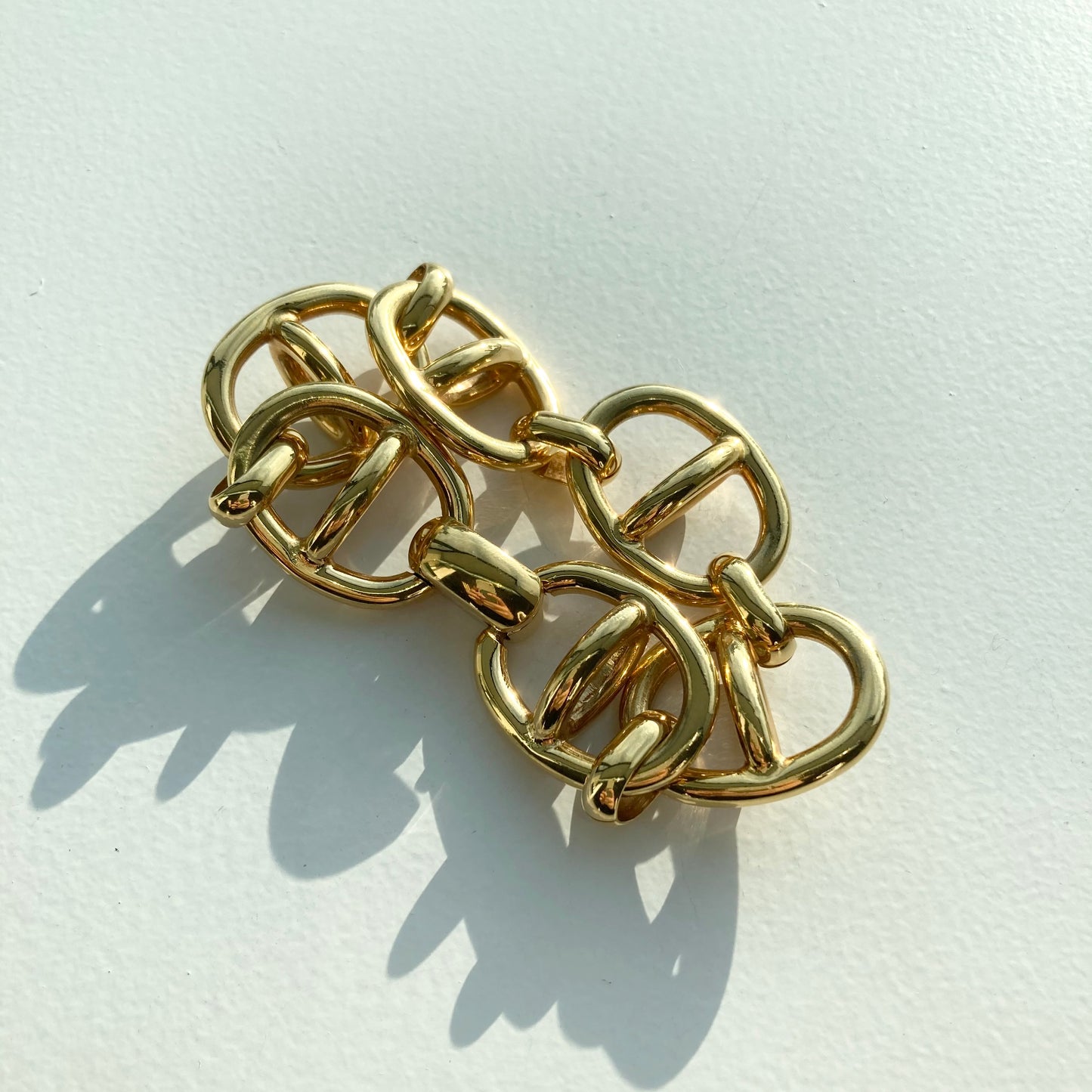 90s GUCCI by TOMFORD Anchor Chain bracelet vintage