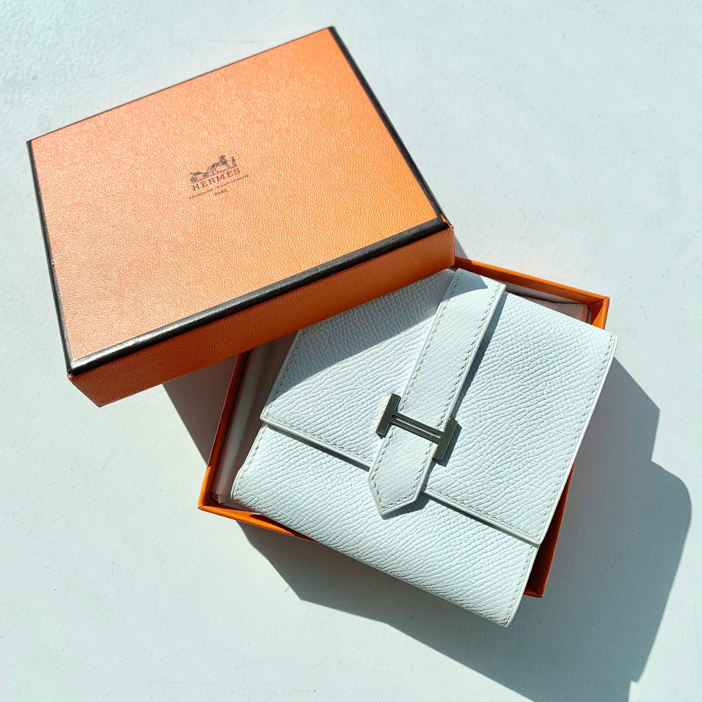 Hermès Bearn Lect Verso Vo Epsom wallet WH