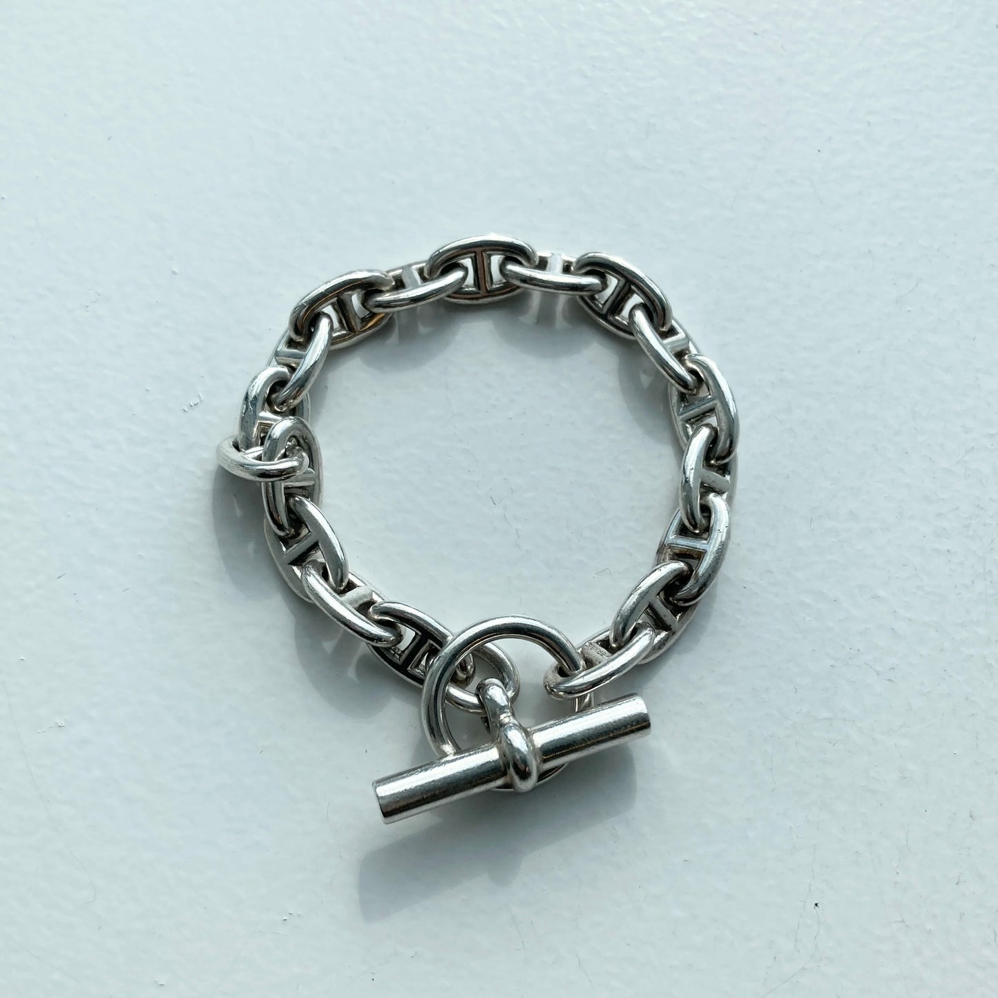 Early2000 Hermès Chaine d'ancre PM Vintage SV925 18piece