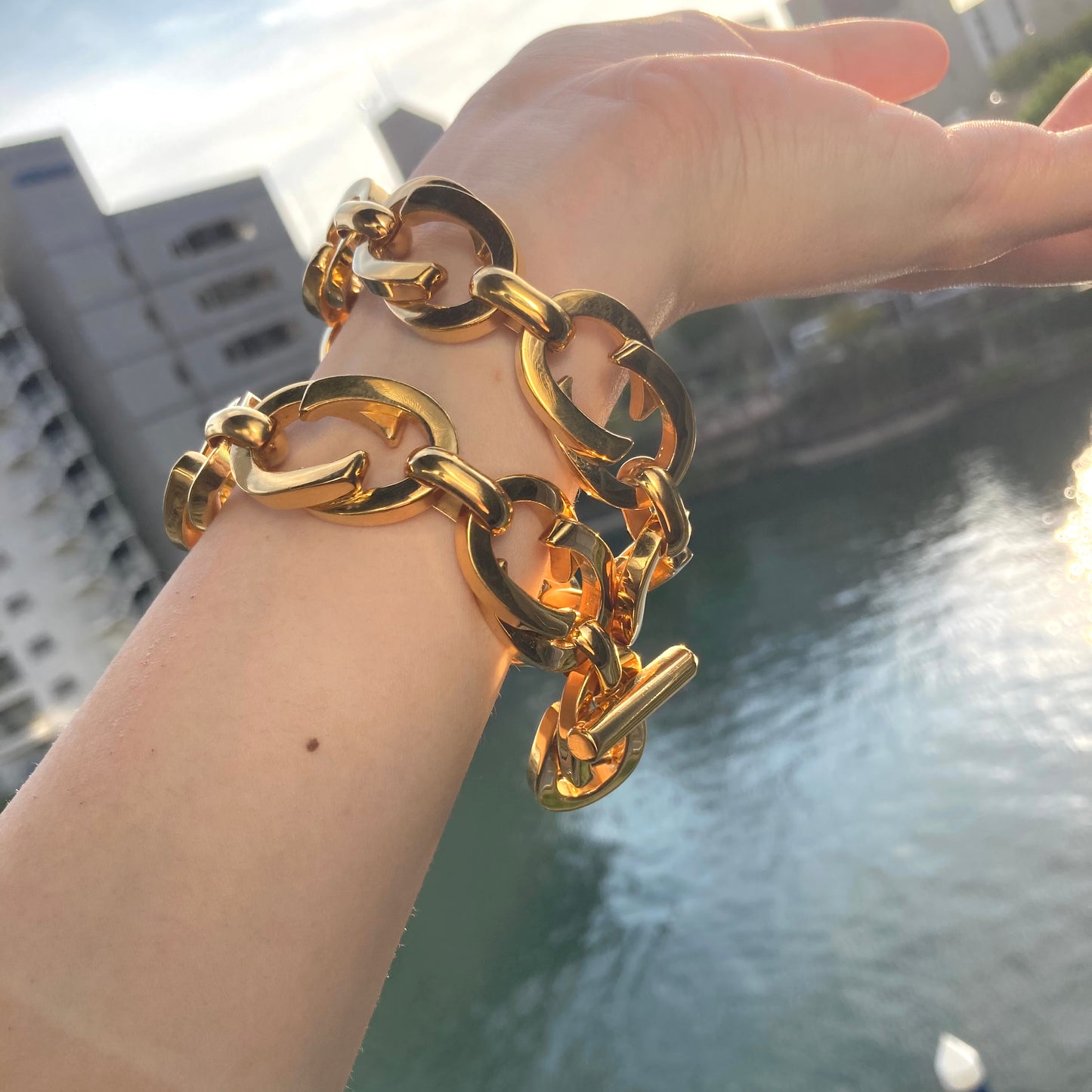 90s GUCCI by TOMFORD Chain necklace vintage