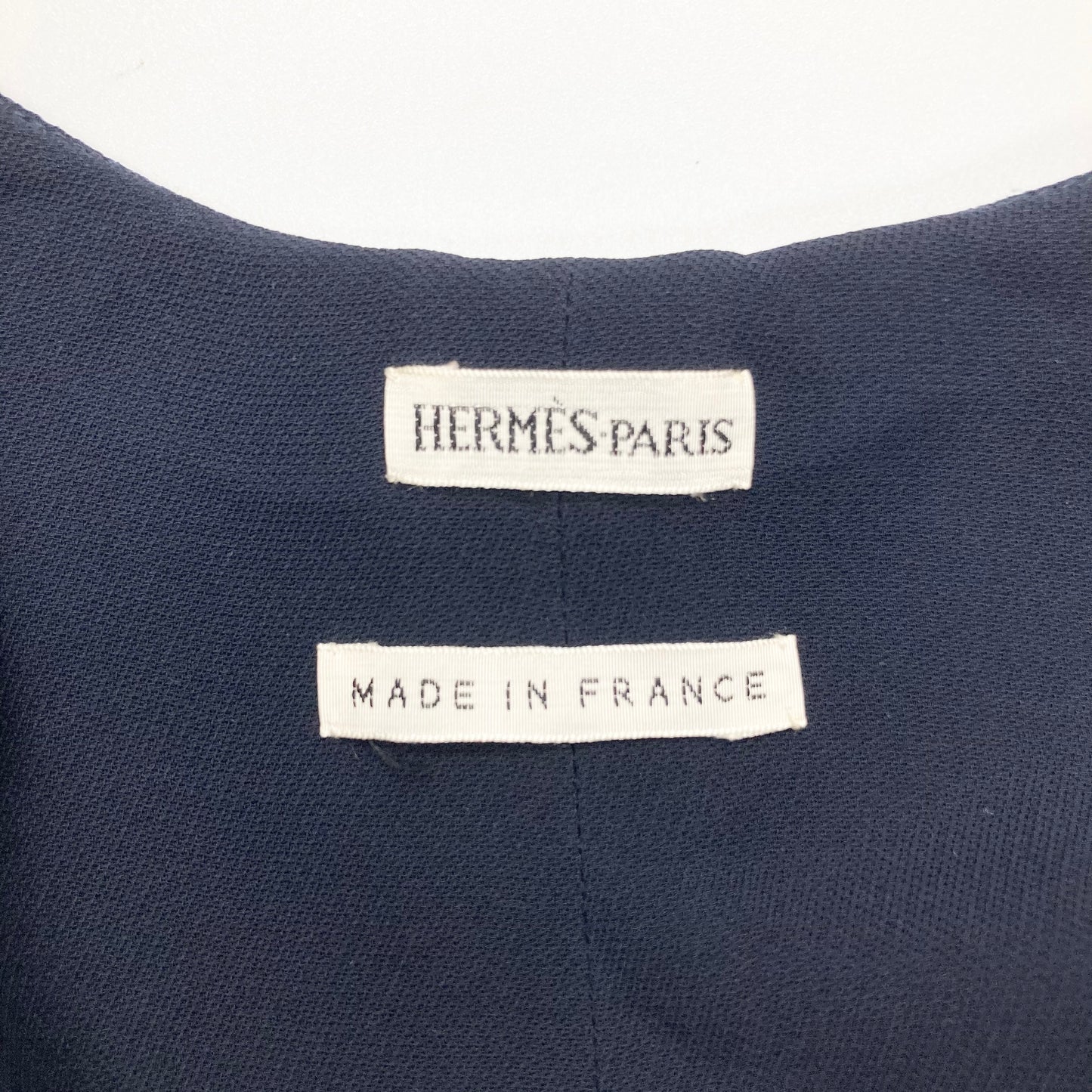 Spring2000 Hermès by Martin Margiela Silk Vareuse dress