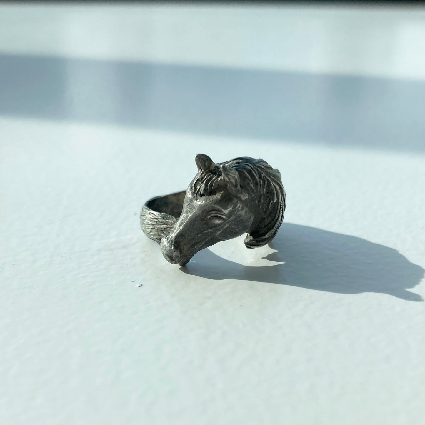 70-80s Hermès Cheval Horse ring vintage SV925 #11