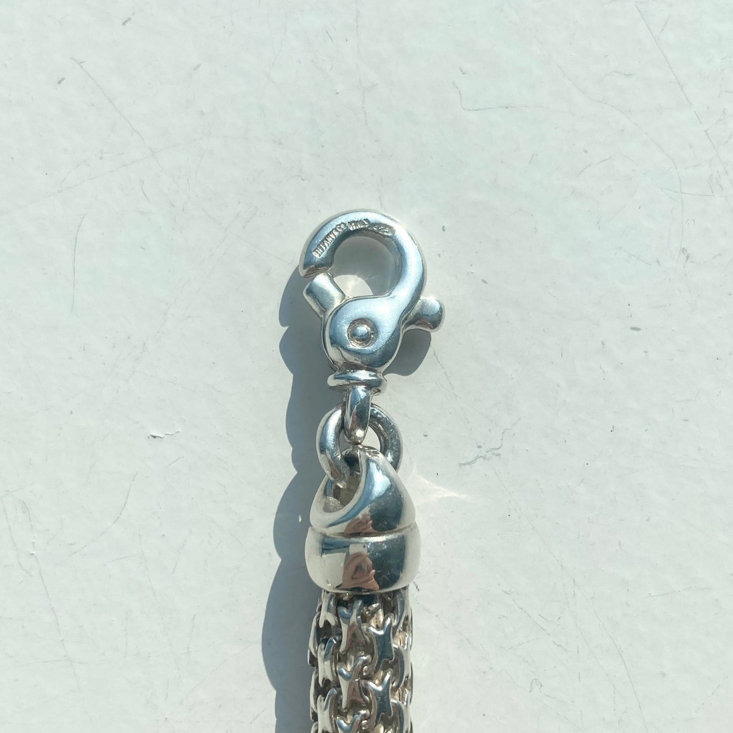 TIFFANY&Co. Chain necklace vintage 925/750