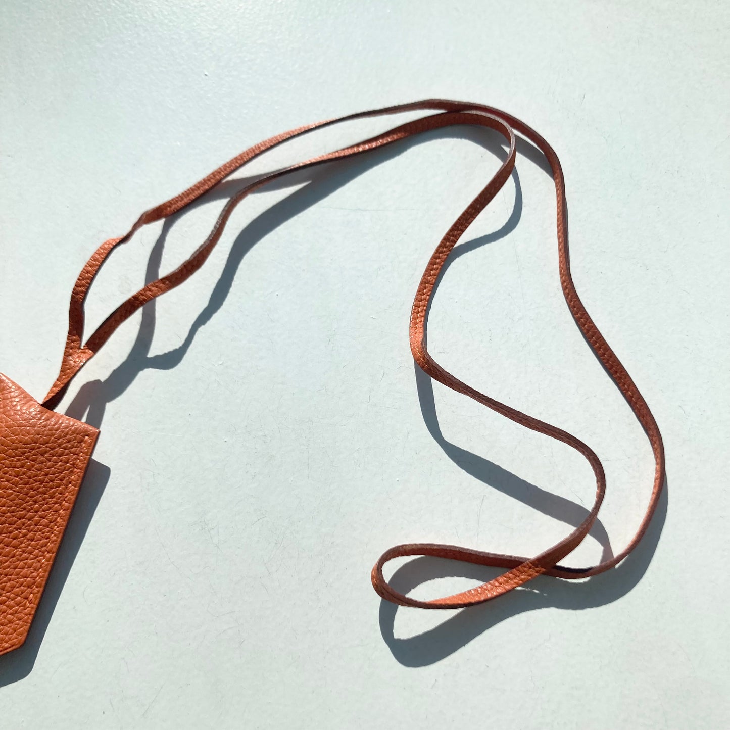 Fall2000 Hermès by Martin Margiela crochet leather necklace