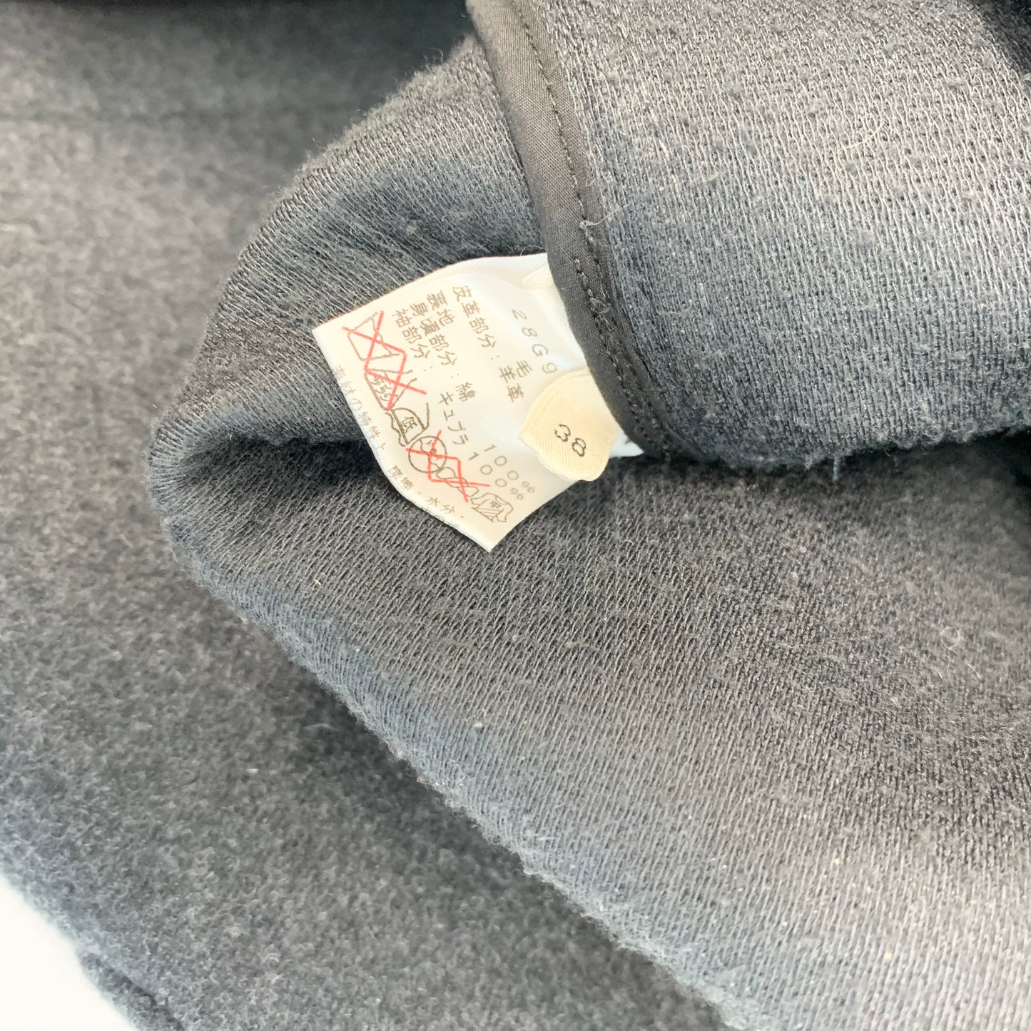 Fall2018 Celine by Phoebe Philo leather panel hooded coat