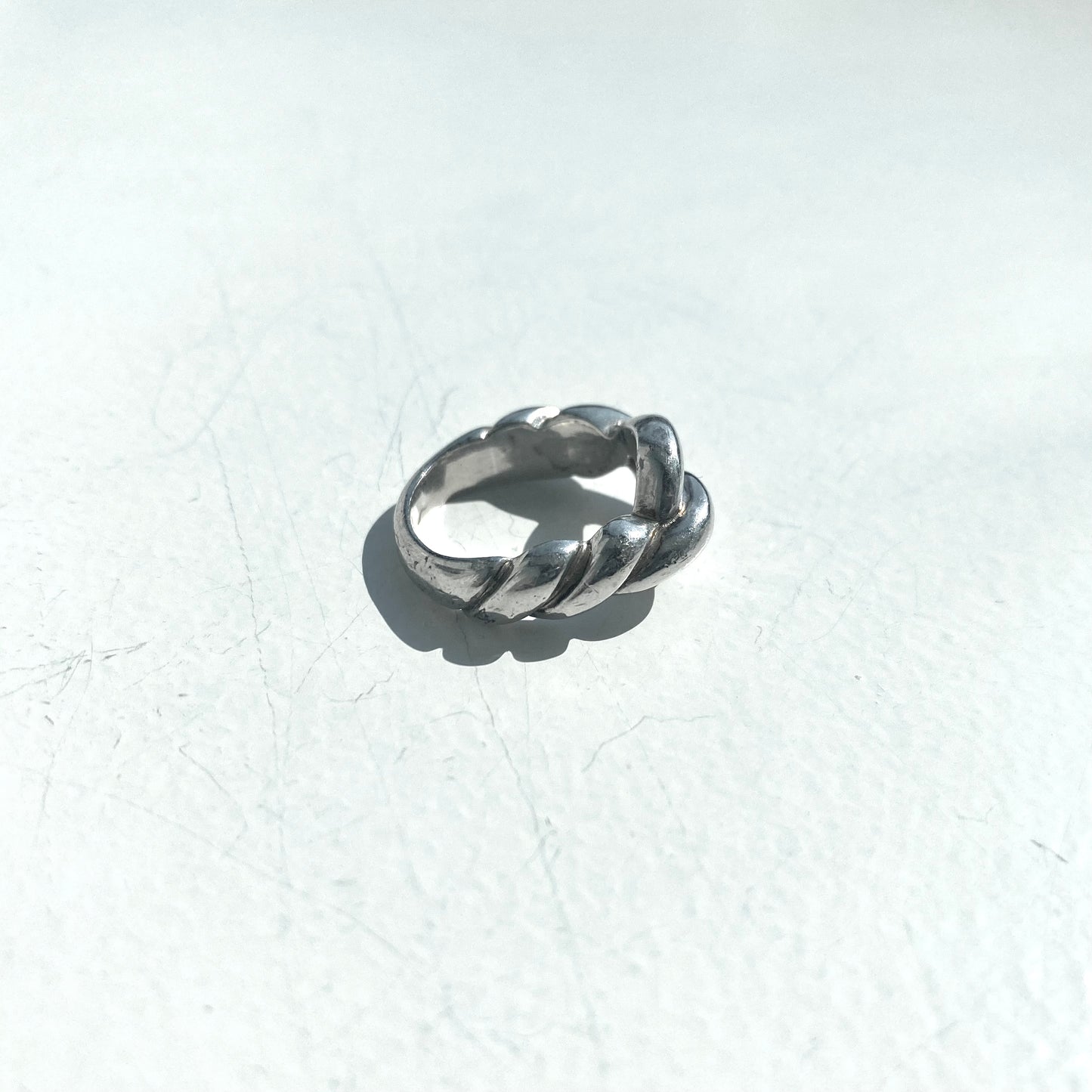 70s Hermès Torsard Ring vintage SV925