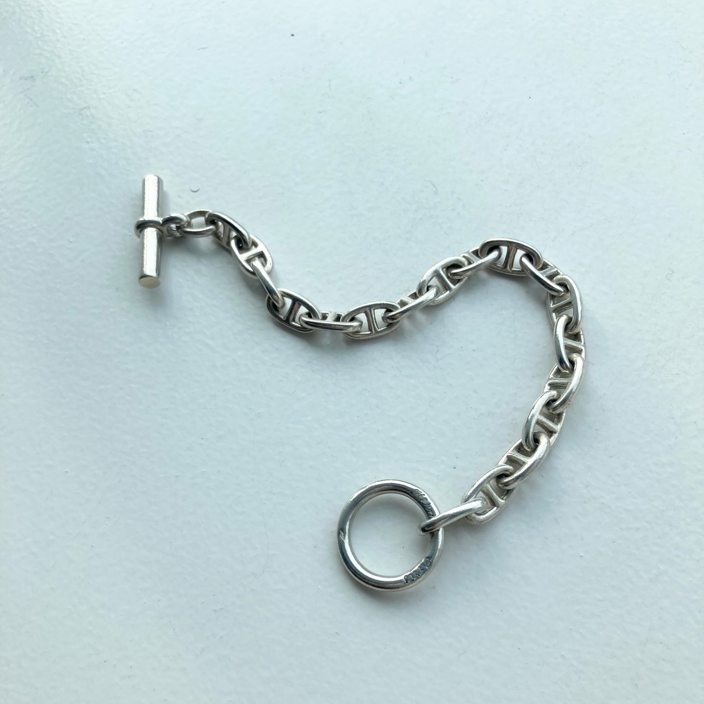 80s Hermès Chaine d'ancre PM 18peace vintage SV925