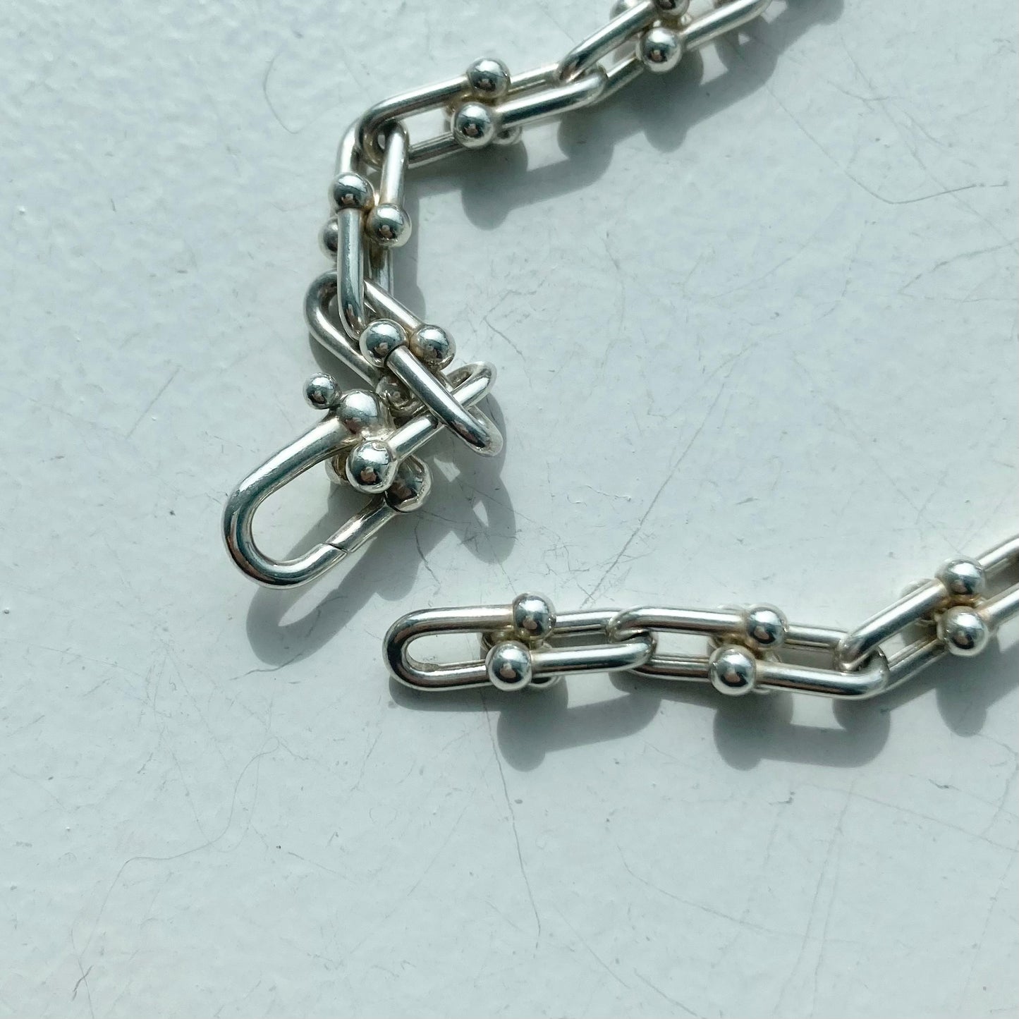 TIFFANY&Co. Hardwear link necklace small SV925