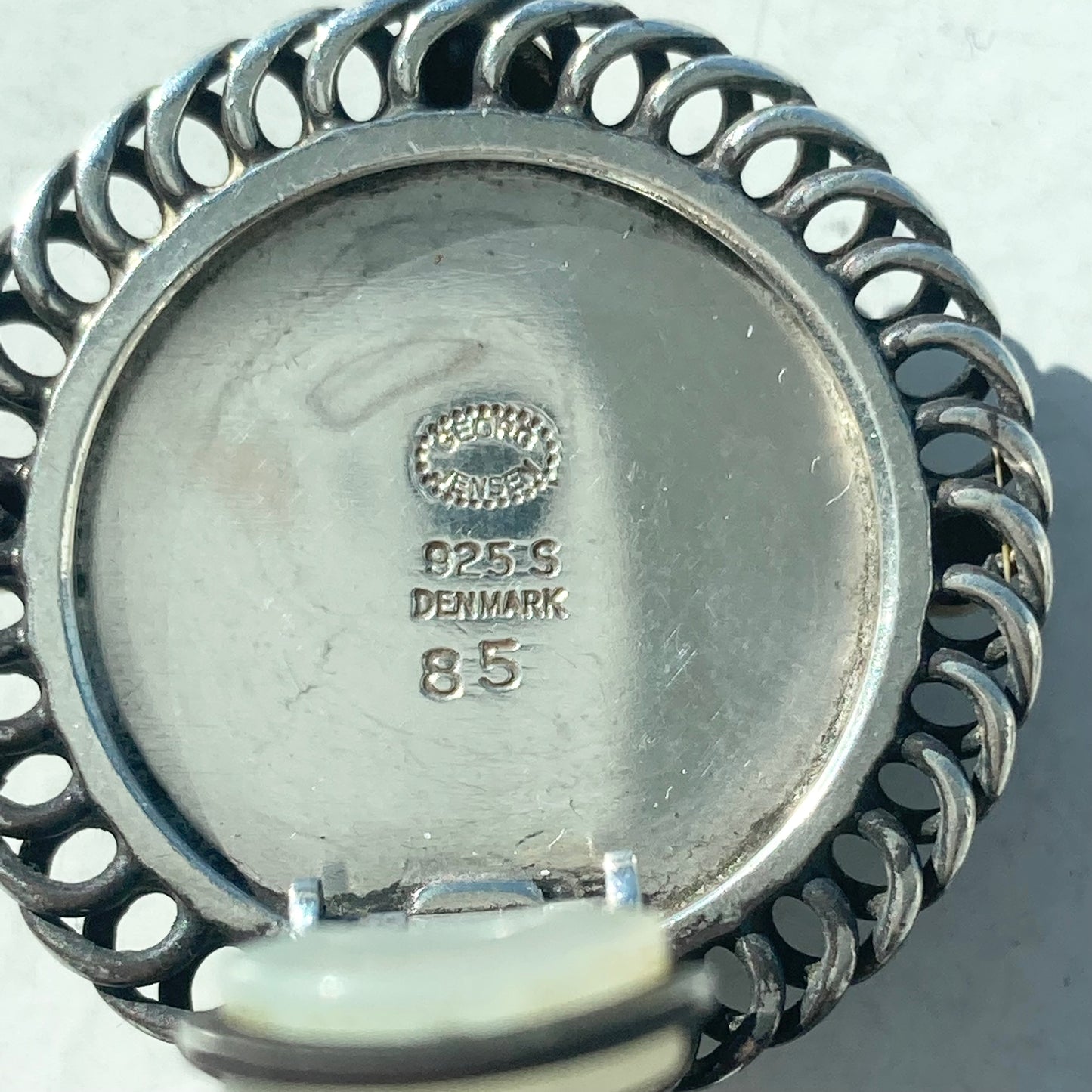 Georg Jensen Earring vintage SV925 AU750