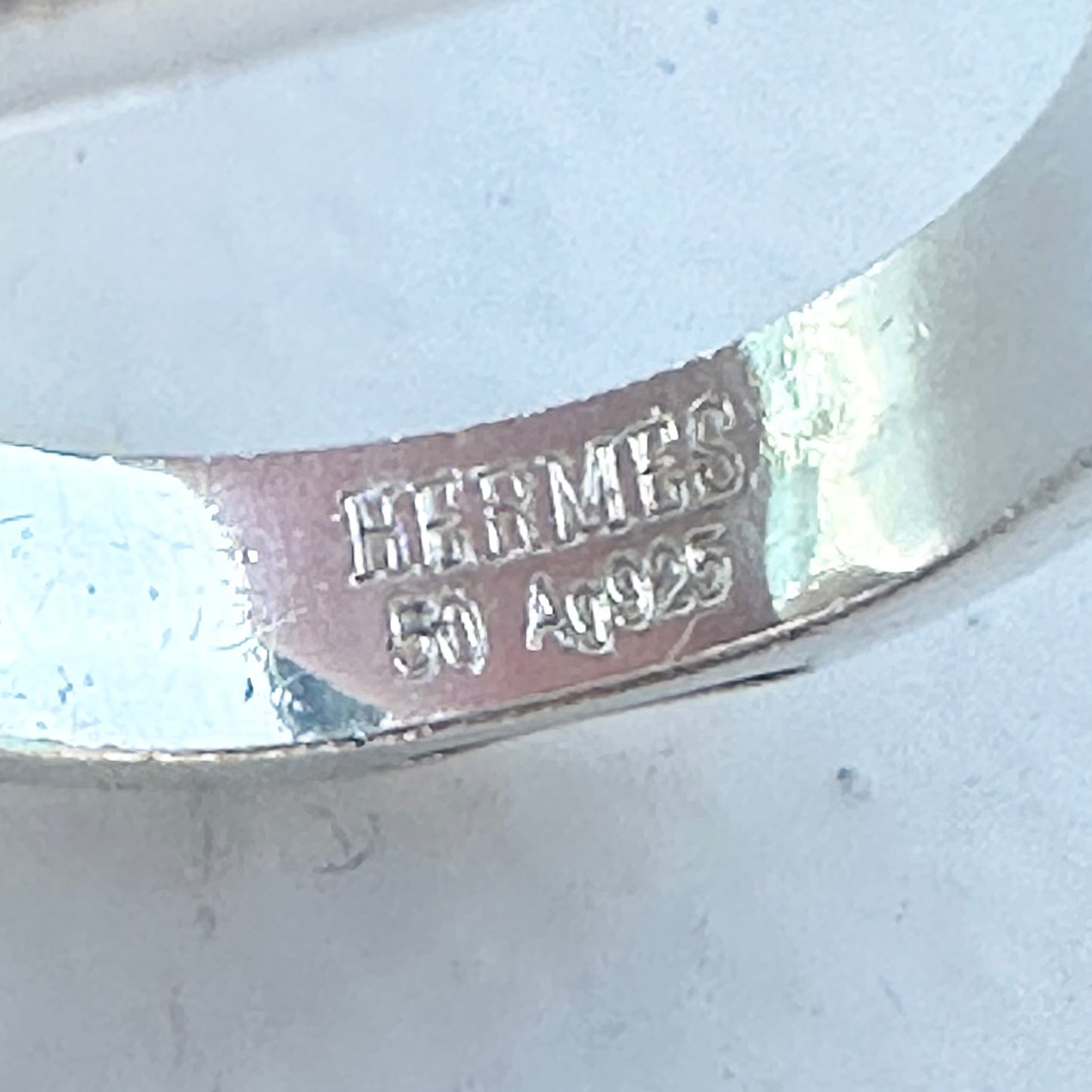 00s Hermès Etrier ring vintage SV925 #9