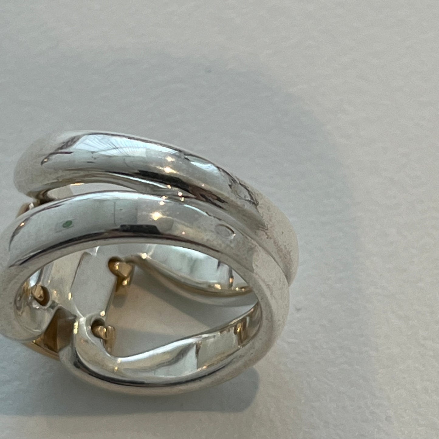 90-00s Hermès History ring vintage 925 750