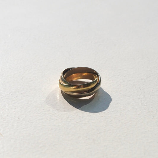 80s Cartier Trinity ring vintage 750