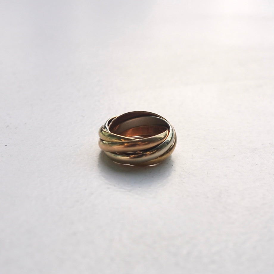 80s Cartier Trinity ring vintage 750