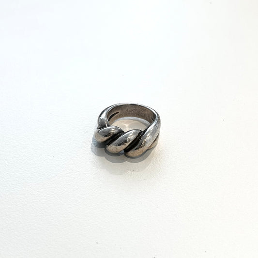 80-90s Hermès Torsard Ring vintage SV925 55