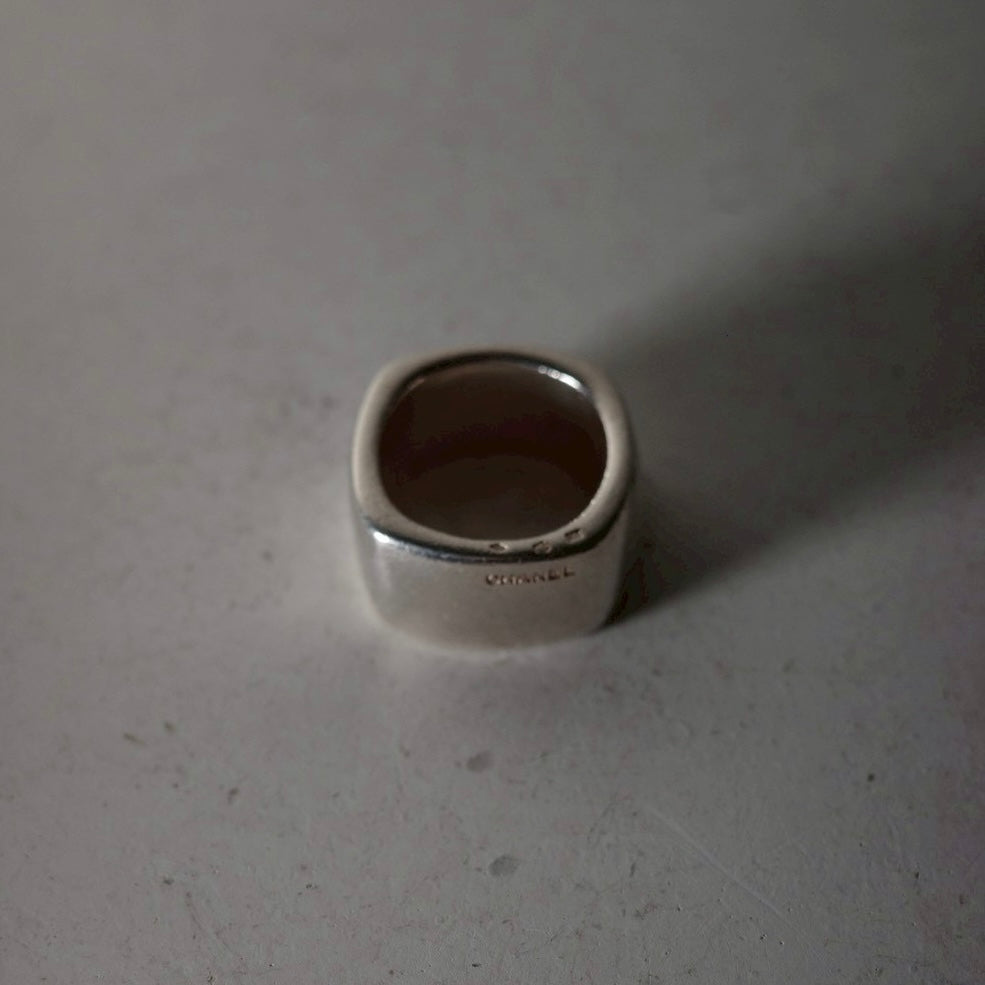 90s CHANEL ring vintage SV925