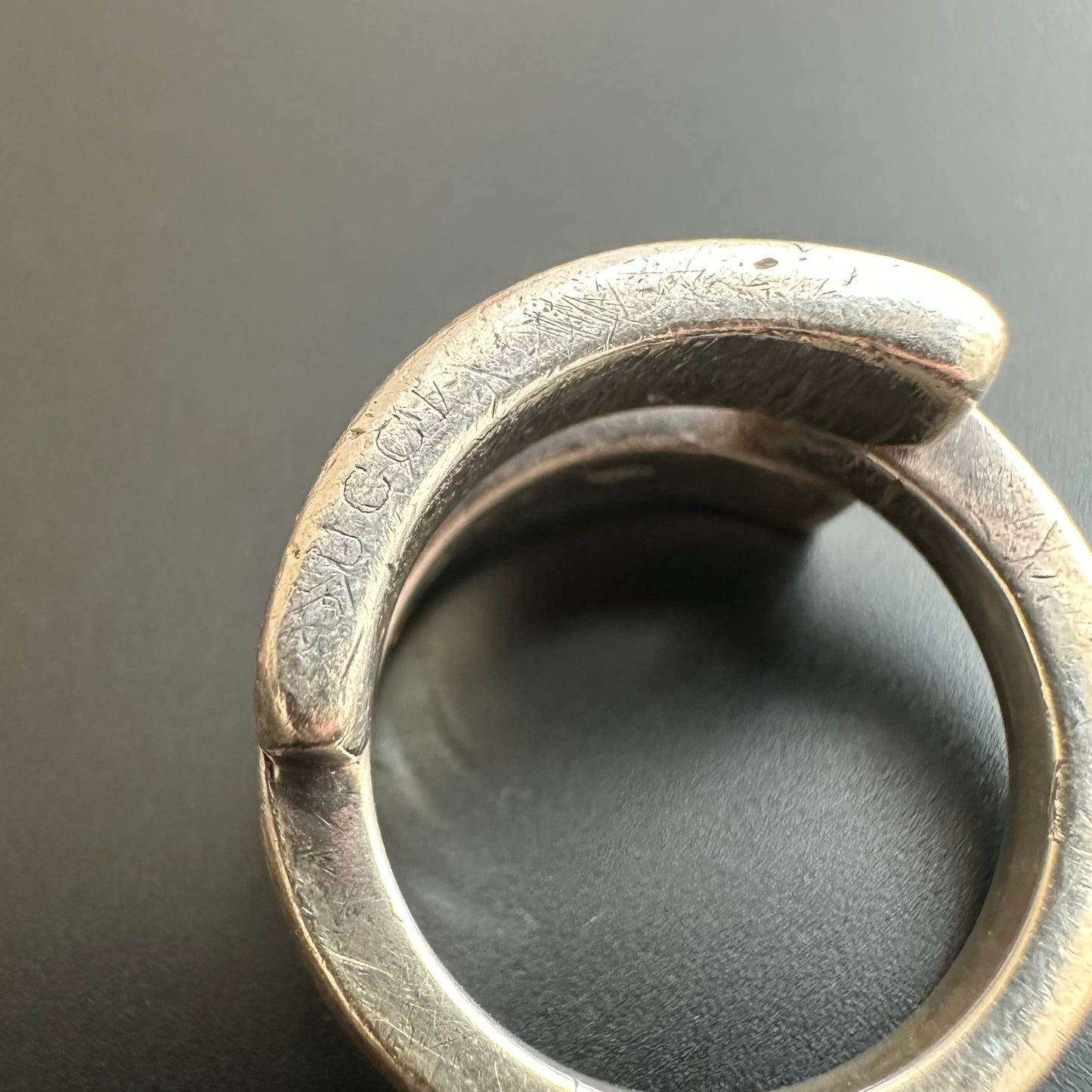 90s GUCCI ring vintage 925