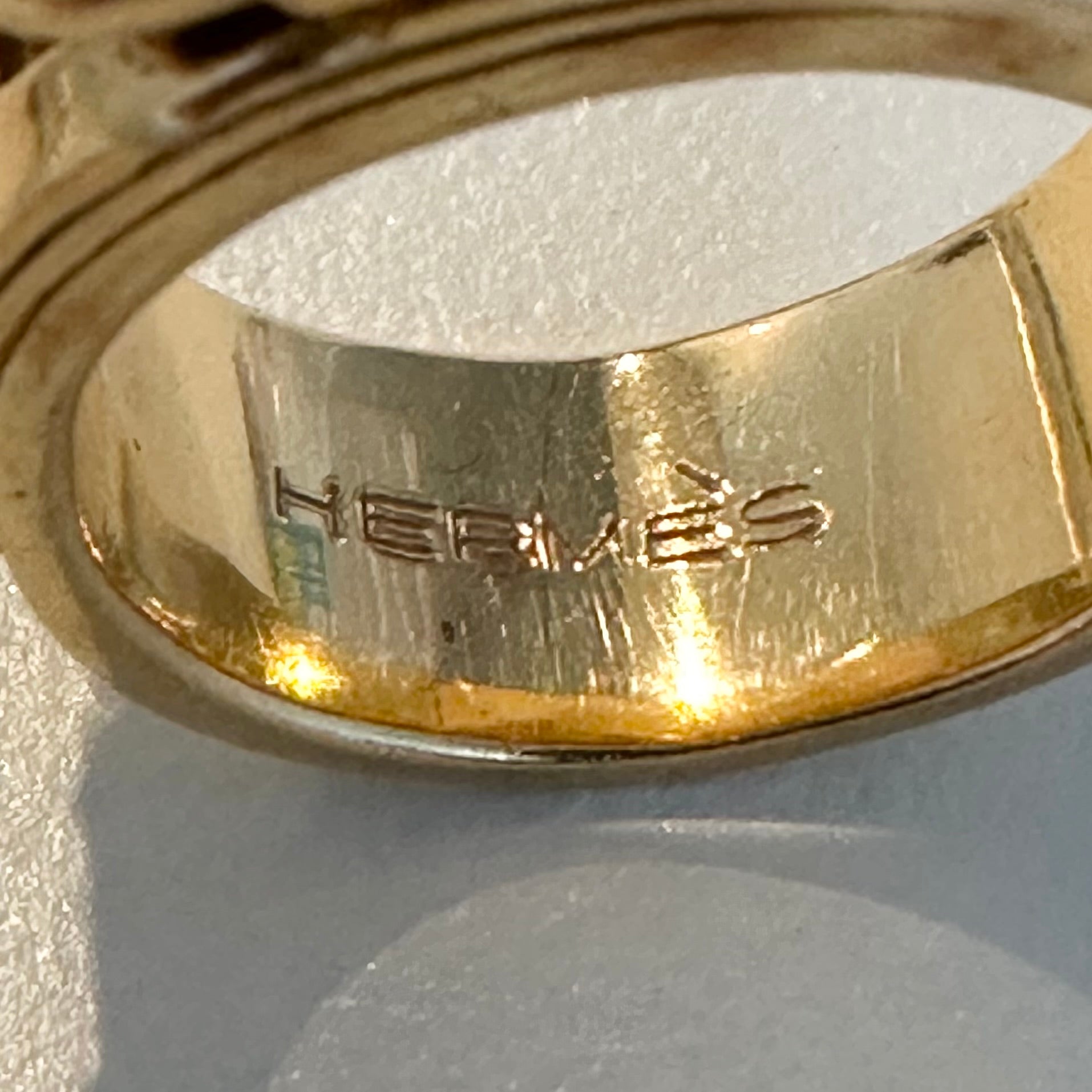 HERMESケリーリング　ヴィンテージ HERMES/エルメス】ケリーリング シルバー 7号｜ヴァルティーク