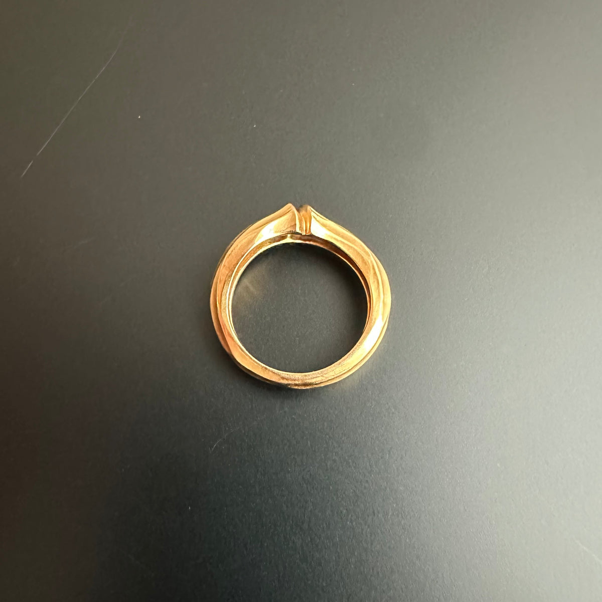 90s Cartier Bamboo ring vintage 750
