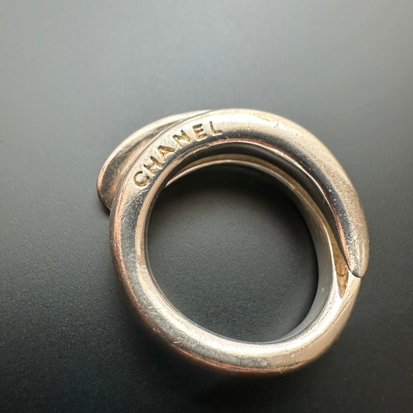 90s CHANEL ring vintage SV925