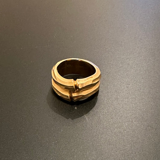 90s Cartier Bamboo ring vintage 750