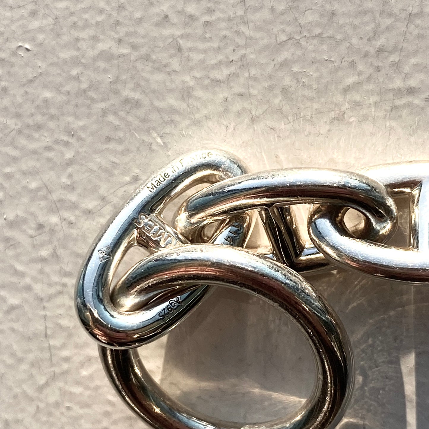 Hermès Chaine d'ancre bracelet GM 12 SV925