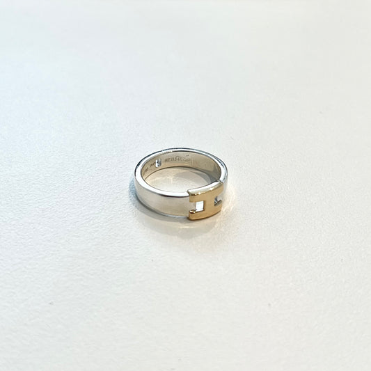 Hermès Hercules ring vintage SV925 AU750