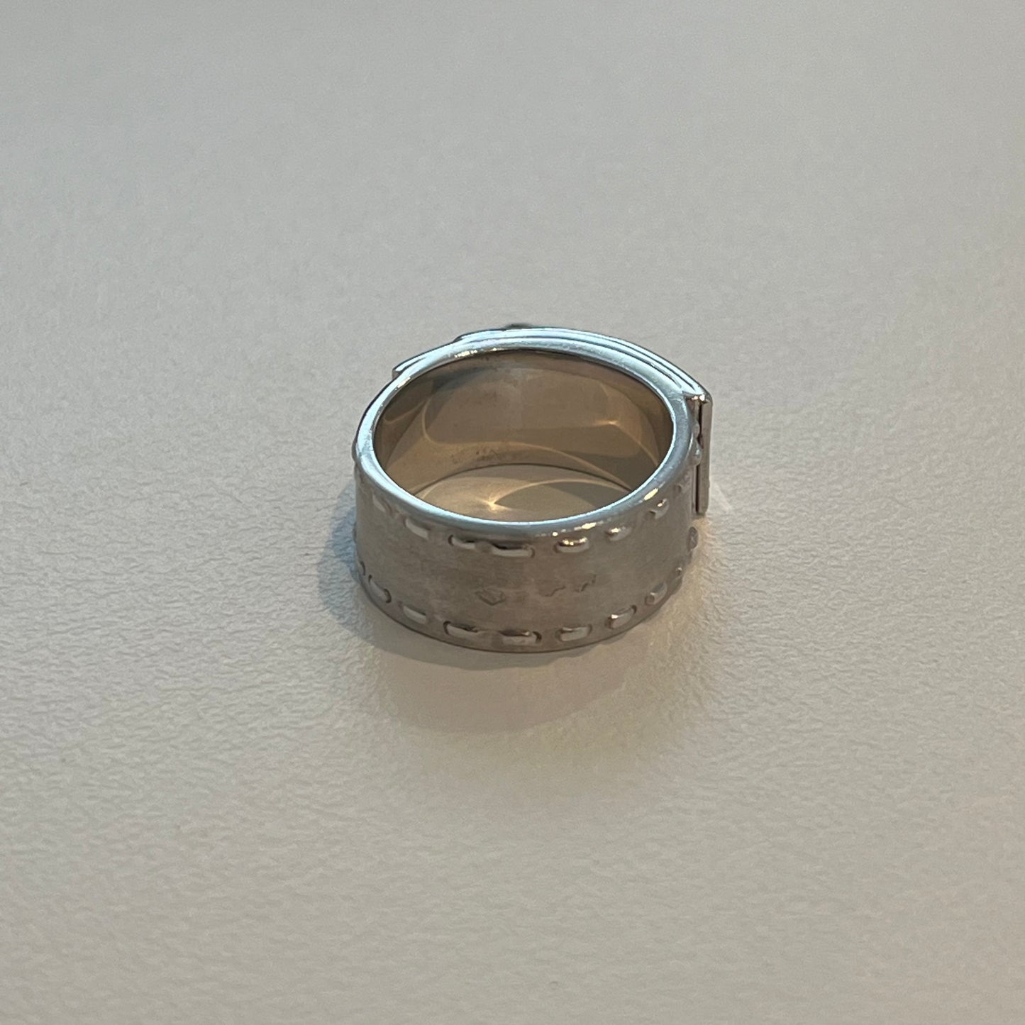 90-00s Hermès Kelly ring vintage SV925 AU750 #47