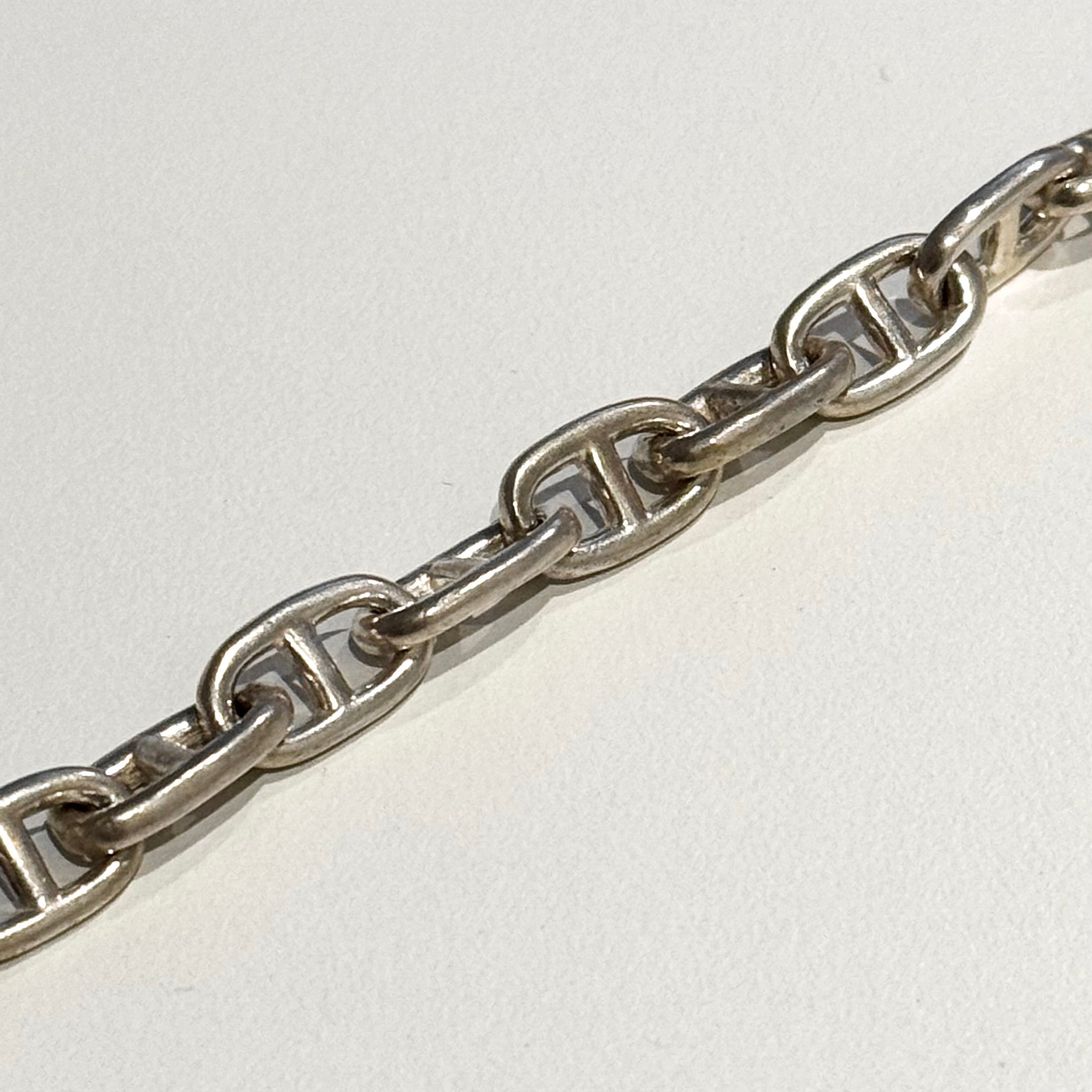 初期コマ　シェーヌダンクル　ヴィンテージ 70s アンカーチェーンブレスレット 初期コマ シェーヌダンクル ヴィンテージ 70s アンカーチェーン