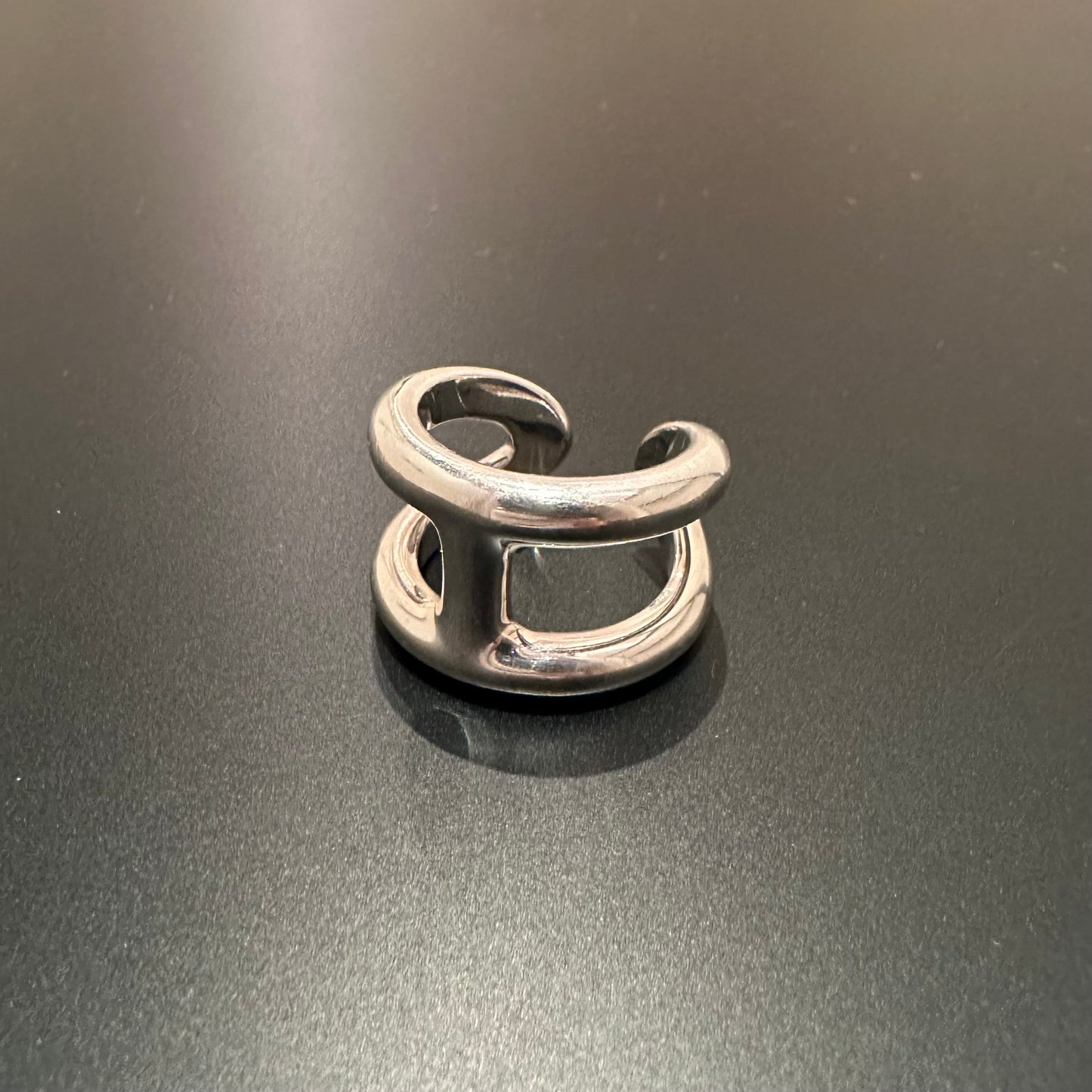 Hermès Osmose GM ring SV925 58