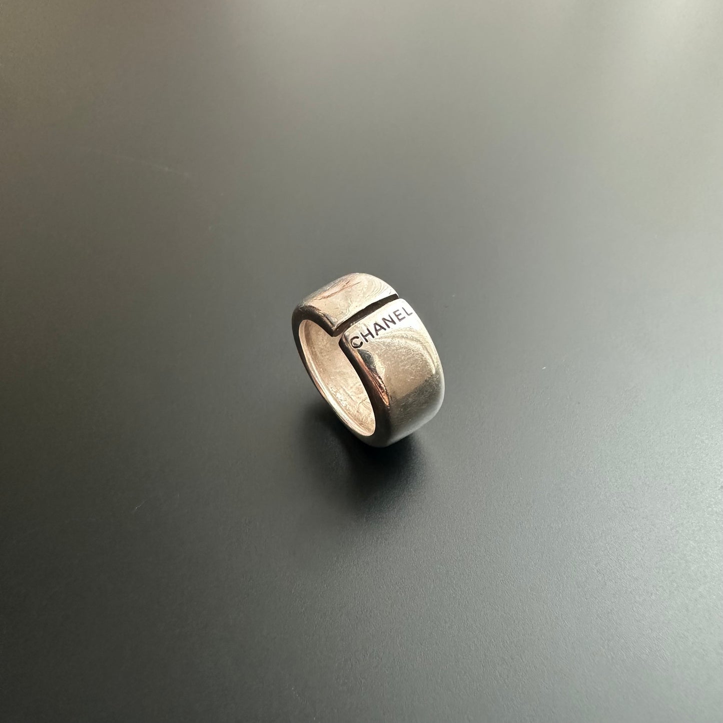 90s CHANEL ring vintage SV925