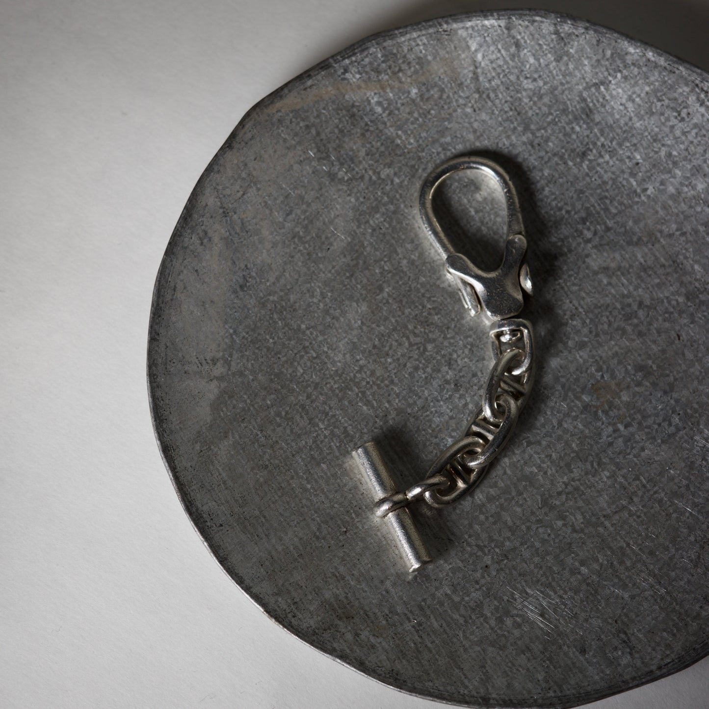 90s Hermès Chaine d'ancre Keyring vintage 925