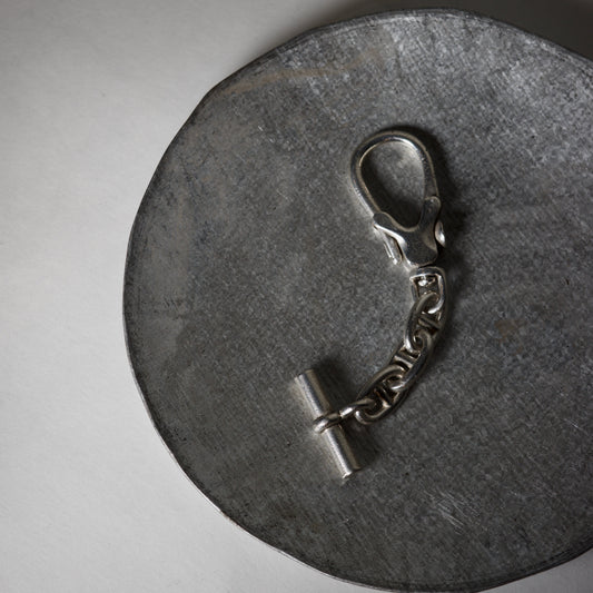 90s Hermès Chaine d'ancre Keyring vintage 925