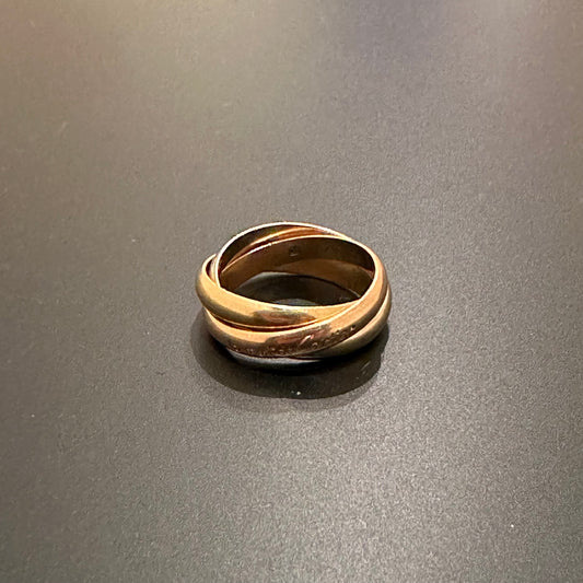 80s Cartier Trinity ring vintage 750