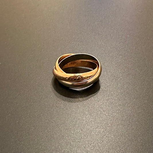 80s Cartier Trinity ring vintage 750