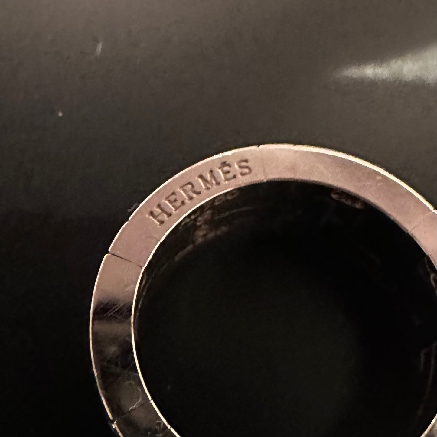 90s Hermès Kilim Ring vintage 750
