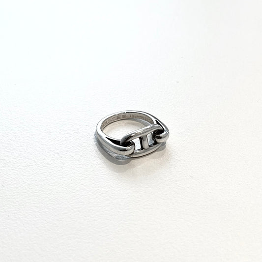 90-00s Hermès Chaine d'ancre Ring vintage 925