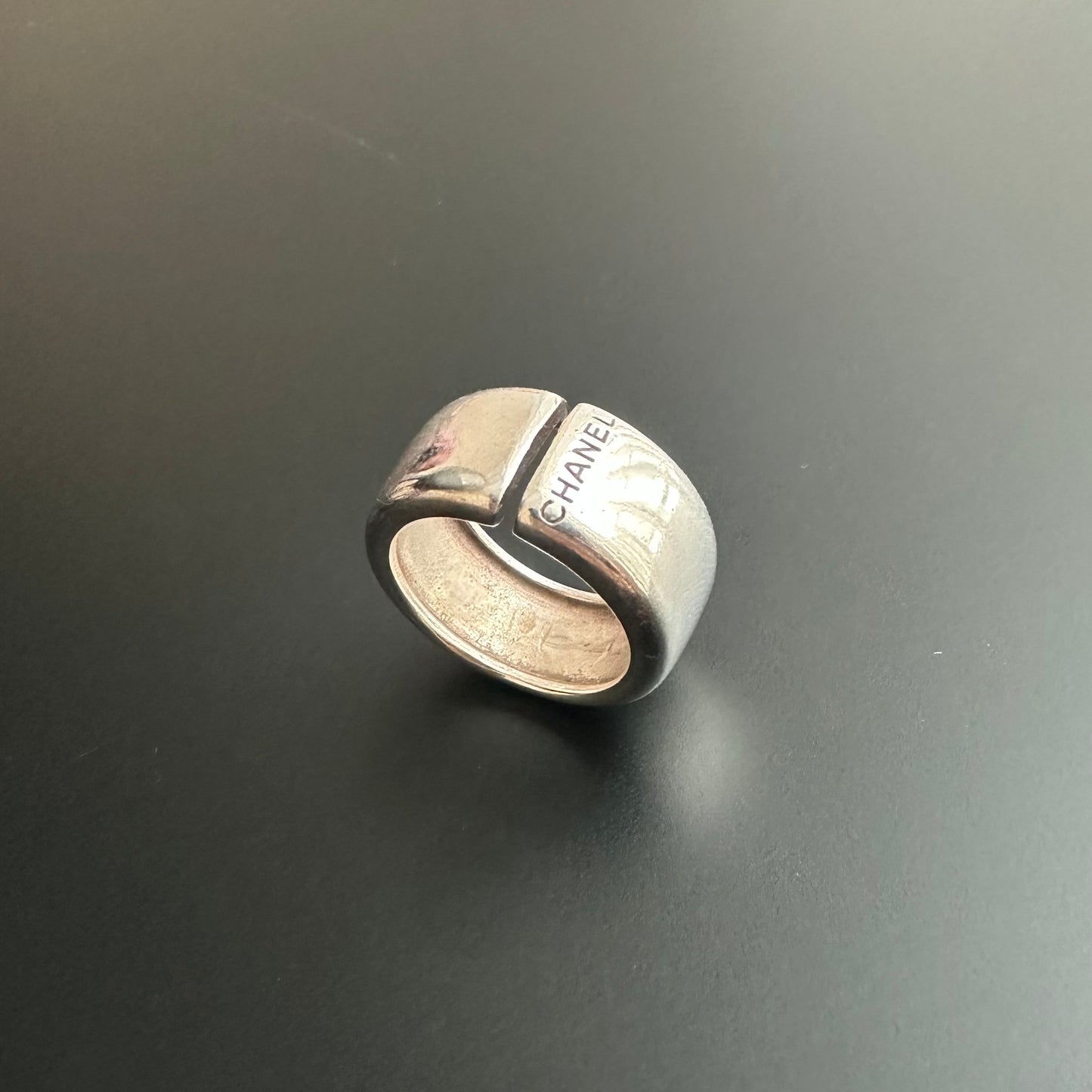 90s CHANEL ring vintage SV925
