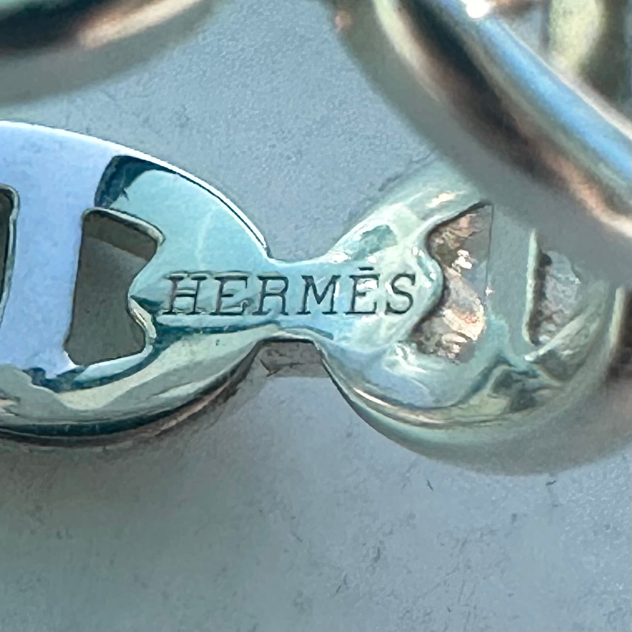 Hermès Encainee ring SV925 vintage 53