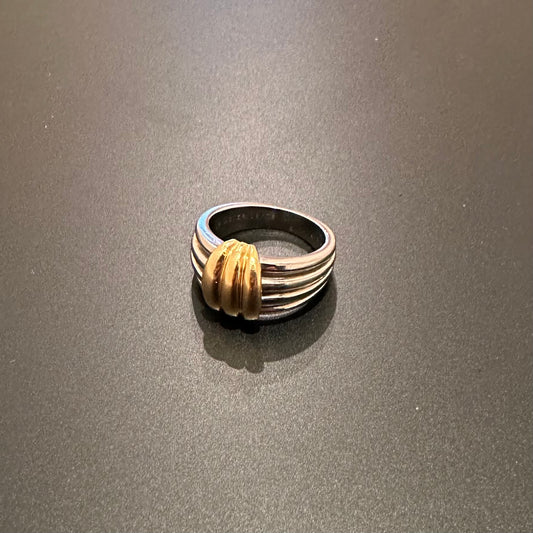 80-90s Vancleef&arpels Ring vintage 750 iron