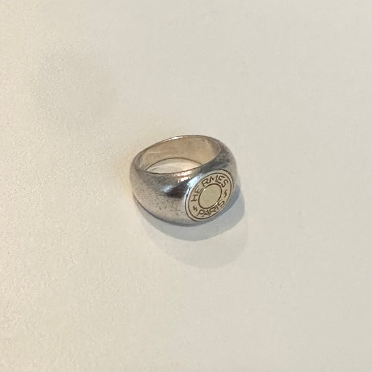 80s Hermès Sellier Ring vintage 925 750