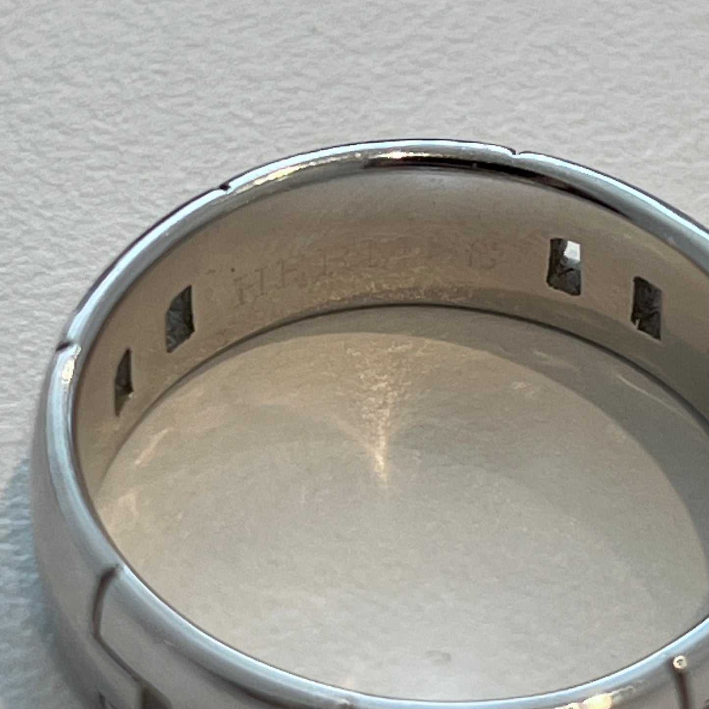 90-00s Hermès Hercules ring vintage AU750 61