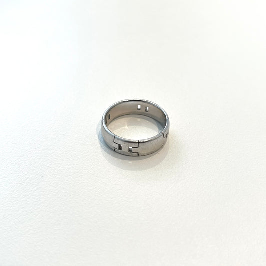 90-00s Hermès Hercules ring vintage AU750 61